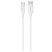 Кабель USB/Type-C 1 м Usams US-SJ619 3 А білий Кабель USB/Type-C 1 м Usams US-SJ619 3 А білий