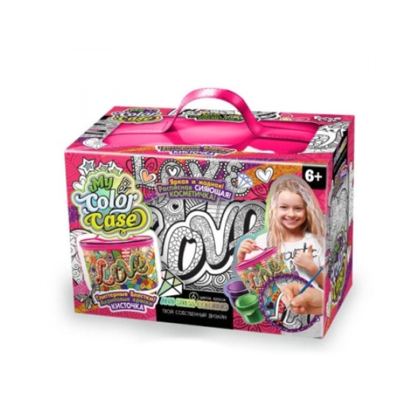 Набір для дитячої творчості Косметичка-розмальовка My Color Case Danko Toys COC-01-01U різнобарвний new