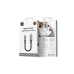 Перехідник Apple Lightning M/3.5 мм AUX F 15 см WiWU Wi-C047L Legend чорний зі сріблястим