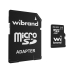 Карта пам'яті 64 GB Wibrand МicroSDНC Сlass 10 з адаптером чорний