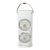 Вентилятор настільний Double-ended Spray Fan з підсвіткою та зволожувачем 37 х 16 см білий