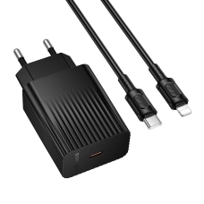 Мережевий зарядний пристрій з кабелем BOROFONE BAS75A Source single port PD30W charger set (C to iP)