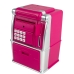 Скарбничка-сейф Банківський термінал MZL6809A 20 х 14 см електронна з кодовим замком рожевий