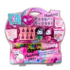 Набір для дитячого манікюру Flashing Girls H6002A/B рожевий