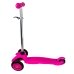 Самокат дитячий Scooter 3-колісний рожевий