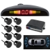 Парктронік Assistant Parking Sensor 8 датчиків LED дисплей чорний Парктронік Assistant Parking Sensor 8 датчиків LED дисплей чорний