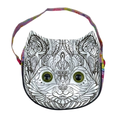 Набір для дитячої творчості Сумочка-розмальовка My Color Pet Bag Cat Danko Toys CPB-01-02U різнобарвний