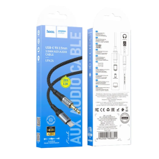 Аудіоадаптер НОСО UPA26 Fresh digital audio conversion cable Type-C 1m Black new