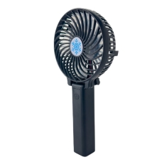Вентилятор портативний Handy Mini Fan діаметр 10 см чорний