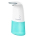 Дозатор для мила автоматичний від акумулятора 250 мл білий з блакитним Дозатор для мила автоматичний від акумулятора 250 мл білий з блакитним