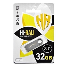 / USB Flash-накопичувач (флешка) Hi-Rali 32 Гб Shuttle series, сірий