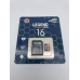 / Карта пам'яті microSDHC Legend Pro 16 Гб, Class 10, з адаптером, чорний