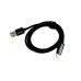 Кабель USB/Type-C 1 м ESSAGER EXCT-XY01-P Digital Display 100 Вт 7 А чорний