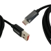 Кабель USB/Type-C 1 м ESSAGER EXCT-XY01-P Digital Display 100 Вт 7 А чорний