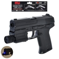 / Пістолет на кульках, 17,5см лазер, пакет (508-2)