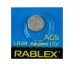 Батарейка кругла (таблетка) Rablex AG5 LR48 лужна