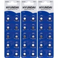 Батарейка HYUNDAI AG4 Blister 10 "таблетка" 7008004 new Батарейка HYUNDAI AG4 Blister 10 "таблетка" 7008004 new