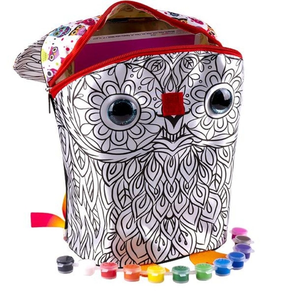 Набір для дитячої творчості Рюкзак-розмальовка My Color Owl Bag Danko Toys 09181 різнобарвний Набір для дитячої творчості Рюкзак-розмальовка My Color Owl Bag Danko Toys 09181 різнобарвний