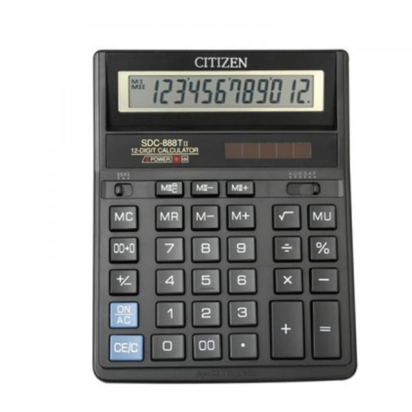 / Калькулятор "Citizen" SDC-888 T II 12 розрядний new