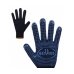 / Рукавички трикотажні Seven 78411/8411 з ПВХ крапкою, чорні.