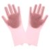 Рукавички-щітки господарські силіконові Magic Brush One Size мікс Рукавички-щітки господарські силіконові Magic Brush One Size мікс