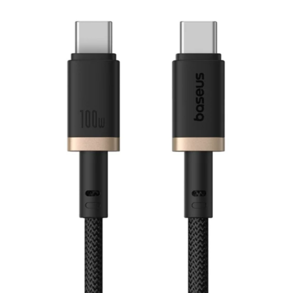 Кабель Baseus Dura Series Fast Charging Cable Type-C to Type-C 100W 1m Gold+Black new