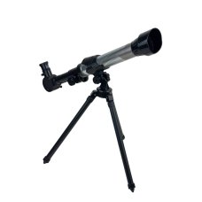 Набір для наукових досліджень Дитячий Телескоп 43 см Limo Toy SK0012 чорний зі сріблястим