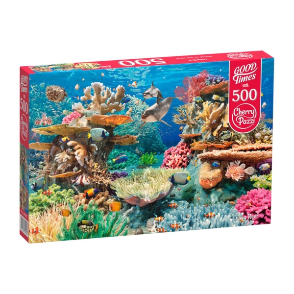 Пазли класичні 500 елементів Cherry Pazzi 20005 Живий риф