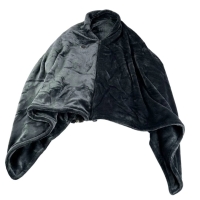 Електроковдра-пончо USB 150 х 85 см сірий