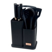 Кухонний набір MAGIO MG-1099B настільний 10 предметів силікон чорний