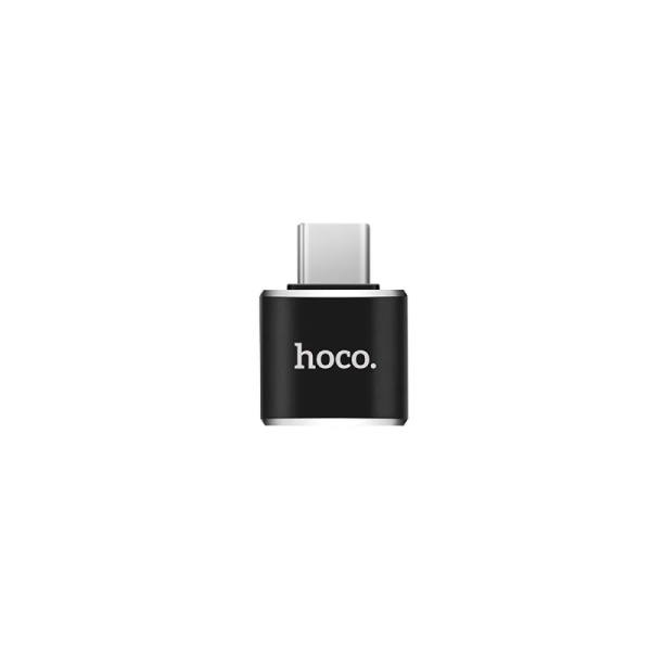 Перехідник HOCO UA5 USB to Type-C Black new