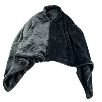 Електроковдра-пончо USB 150 х 85 см сірий