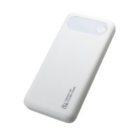 Універсальна мобільна батарея 10000 mAh Usams CD249 PB80 20 W повербанк з дисплеєм білий