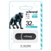 Флеш пам'ять USB 32 GВ Wibrand Panther USB 2.0 чорний