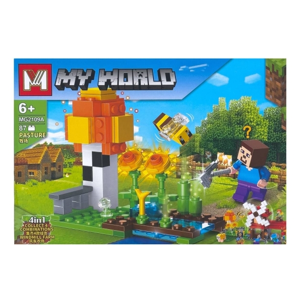 Конструктор Minecraft MG2109A My World 87 деталей