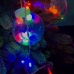 Світлодіодна гірлянда-бахрома прозорий дріт Сфера 12 LED Magic Lights 3 м мульти