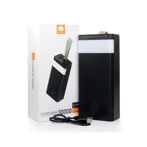 / Зовнішній акумулятор (power bank) 30000мАг WUW-Y108 new