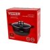 Каструля антипригарне покриття Vezzer VZ8010 з кришкою 1.5 л чорний