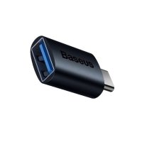 Перехідник Type-C M/USB F Baseus Ingenuity синій