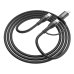 Кабель 2в1 Type-C/Type-C/Apple Lightning 1 м BOROFONE BX61 60 Вт 3 A чорний