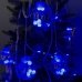 Світлодіодна гірлянда-бахрома прозорий дріт Сфера 12 LED Magic Lights 3 м синій