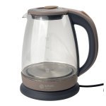 Електрочайник BITEK BT-3110 скло 1.8 л сірий