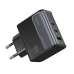 Зарядний блок живлення 2xType-C+USB HOCO CS75A Star Speed 70 W 5 V 3 A чорний Зарядний блок живлення 2xType-C+USB HOCO CS75A Star Speed 70 W 5 V 3 A чорний