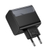 Зарядний блок живлення 2xType-C+USB HOCO CS75A Star Speed 70 W 5 V 3 A чорний Зарядний блок живлення 2xType-C+USB HOCO CS75A Star Speed 70 W 5 V 3 A чорний