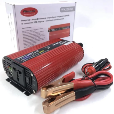 / Перетворювач напруги автомобільний інвертор Power Inverter Wimpex WX-2000W 12v/220v/2USB new