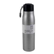 Термос нержавіюча сталь 0.5 л B25-4 з ремінцем сріблястий