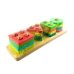 Ігровий набір сортер Геометрика MD-2909 дерево 16 фігур різнобарвний Ігровий набір сортер Геометрика MD-2909 дерево 16 фігур різнобарвний