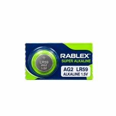 Батарейка кругла (таблетка) Rablex AG2 LR59 лужна