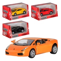 Іграшкова машинка моделька KiNSMART KT5098W Lamborghini Gallardo метал 12.5 см інерційна new