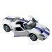 Іграшкова машинка моделька KiNSMART KT5092W 2006 Ford GT метал 12 см інерційна білий